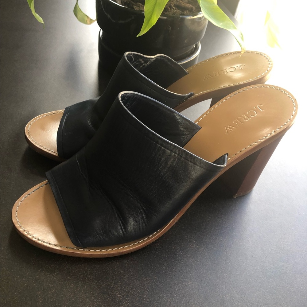 Jcrew mules 8.5